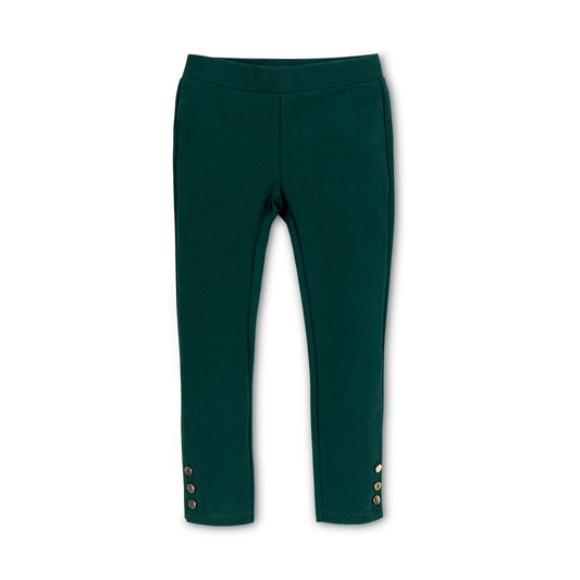 Button Cuff Ponte Pant
