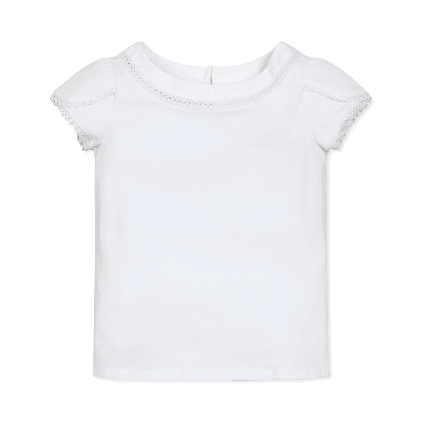 Organic Knit Top with Tulip Sleeves