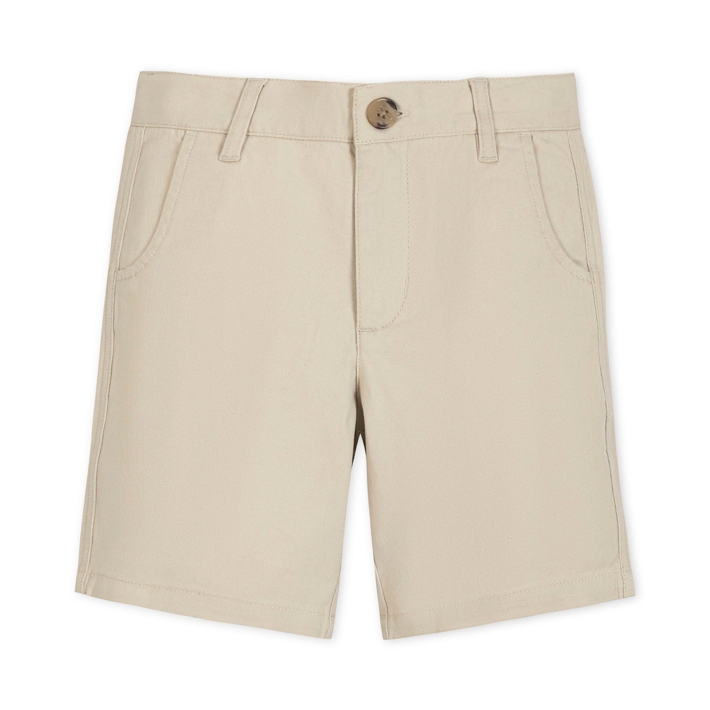 Organic Cotton Stretch Chino Kaki Short