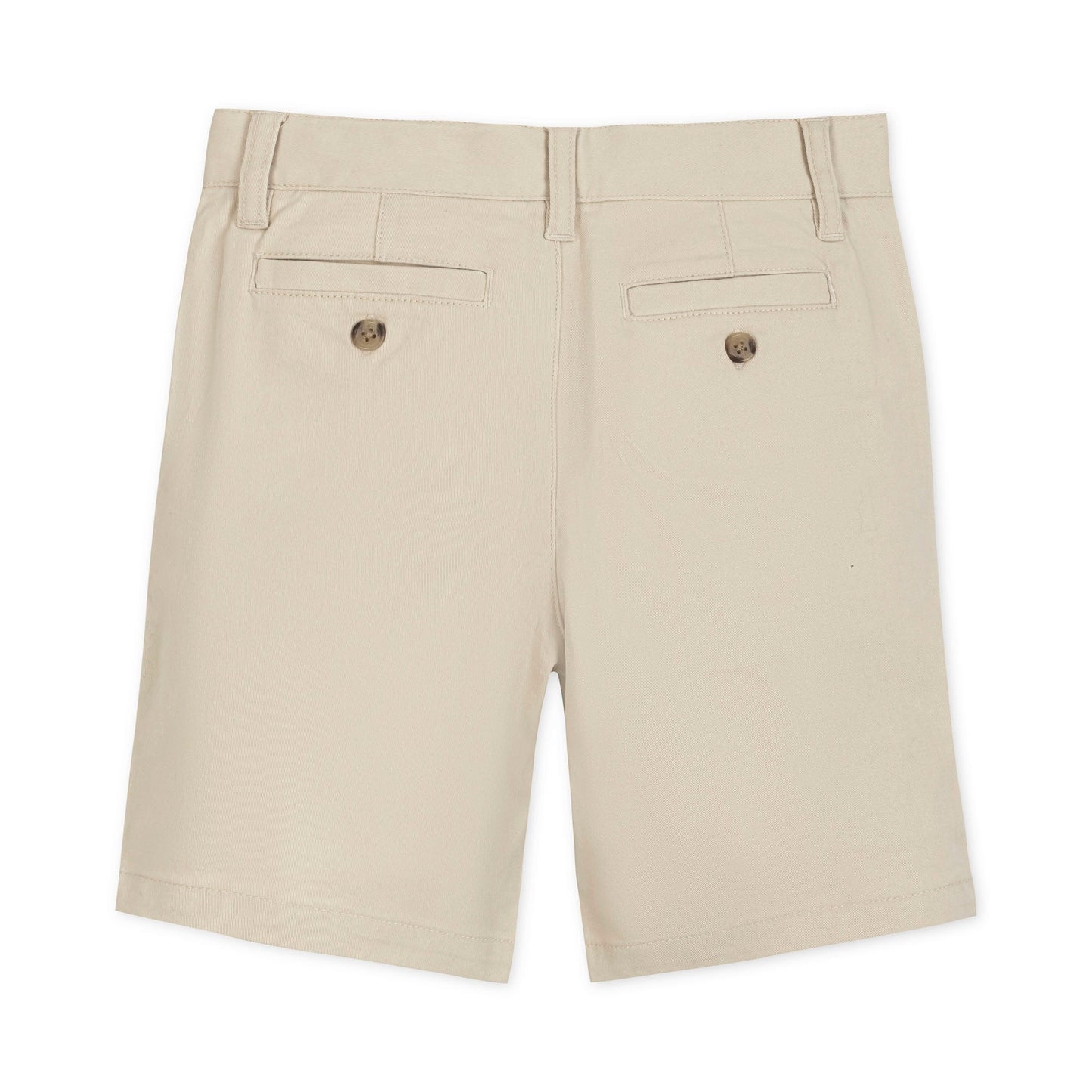 Organic Cotton Stretch Chino Kaki Short