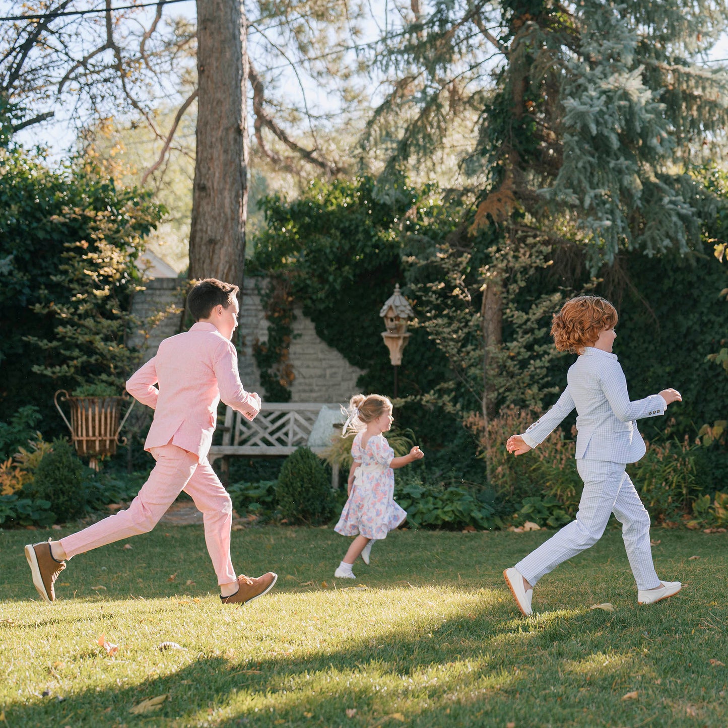 Organic Linen/Cotton Pink Suit Pant