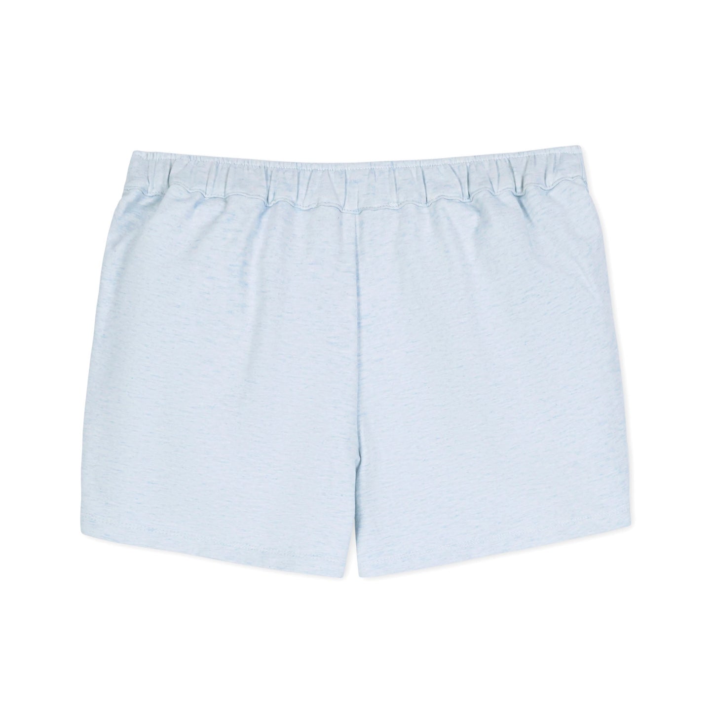 Organic Cotton Blue French Terry Pull-On Short