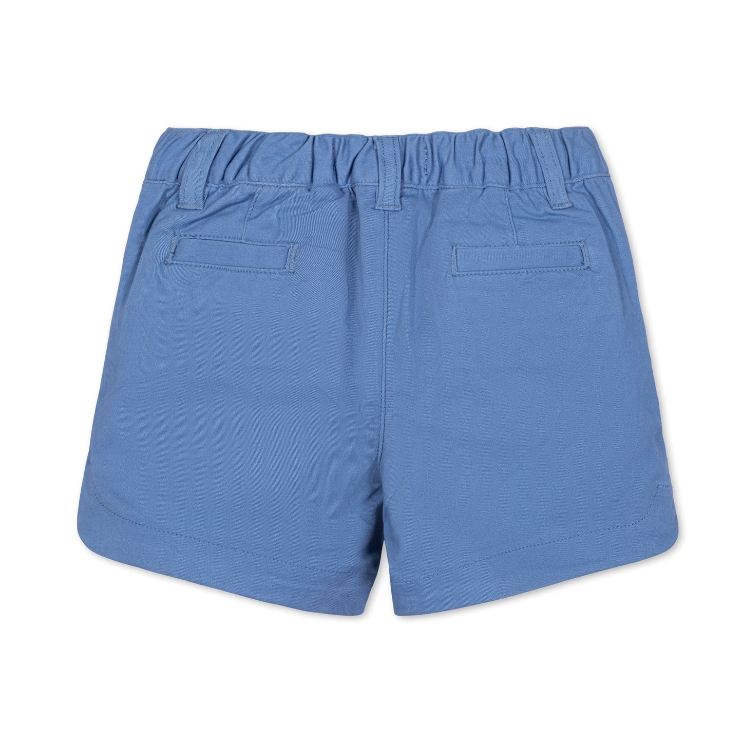 Organic Cotton Blue Stretch Chino Short