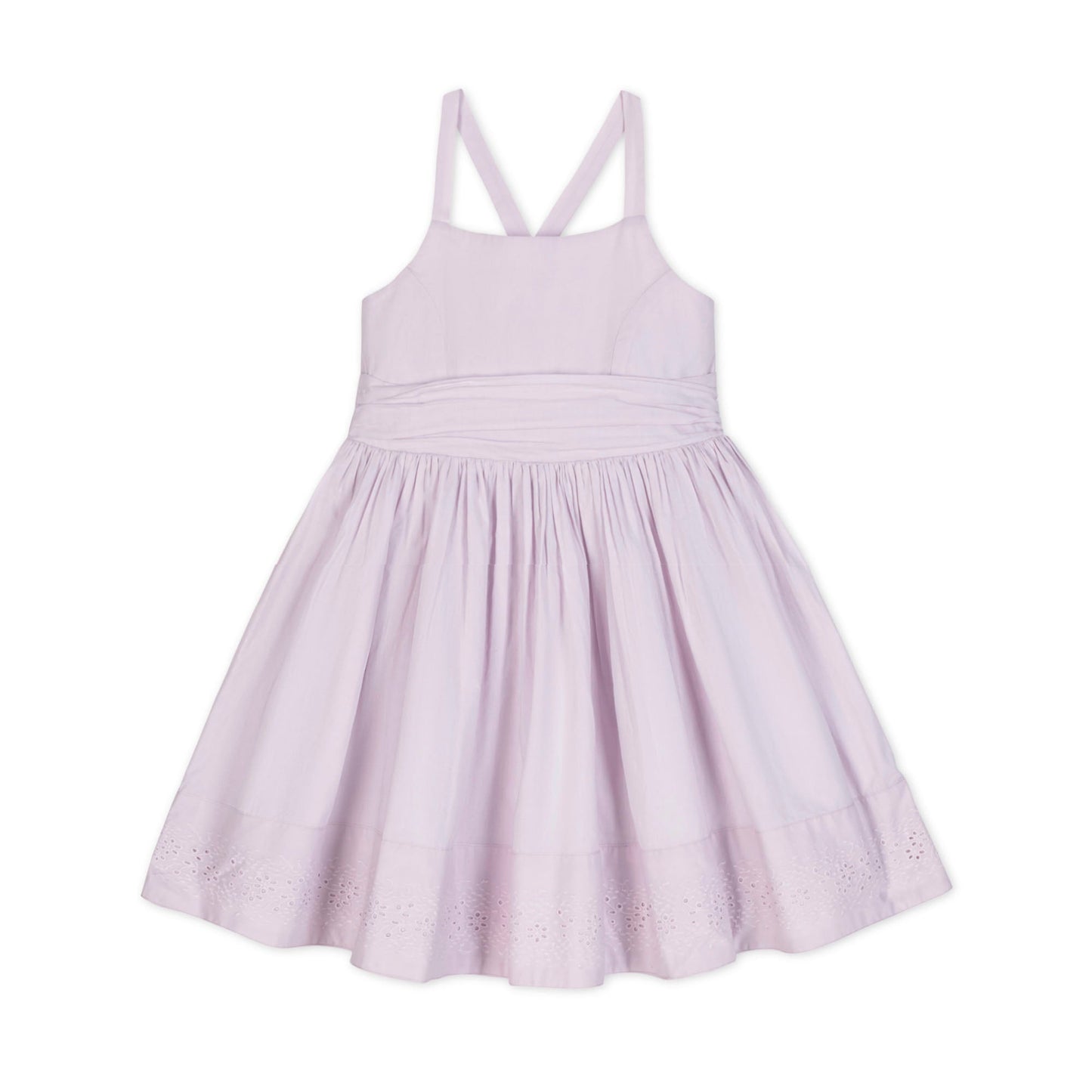 Organic Cotton Pink Embroidered Special Sundress