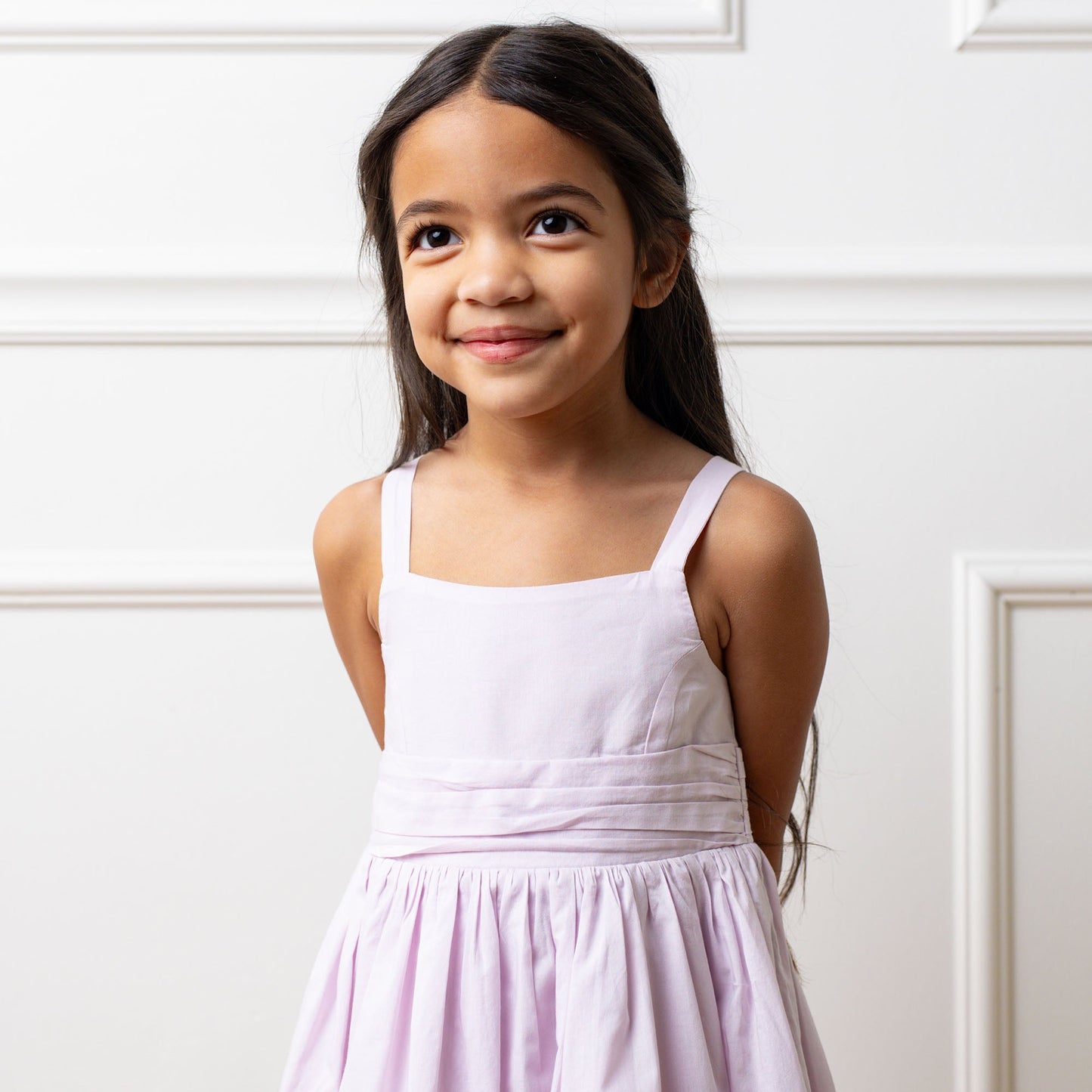 Organic Cotton Pink Embroidered Special Sundress