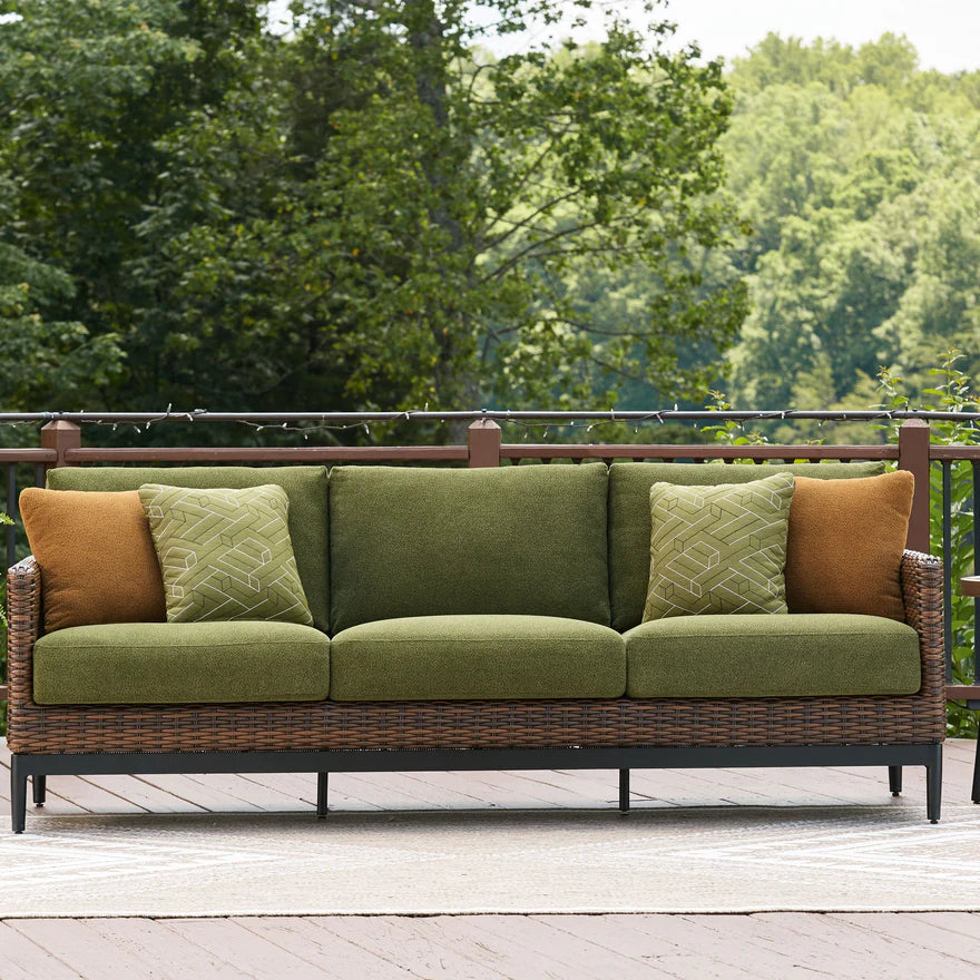 The Horizon Garden Woven Sofa