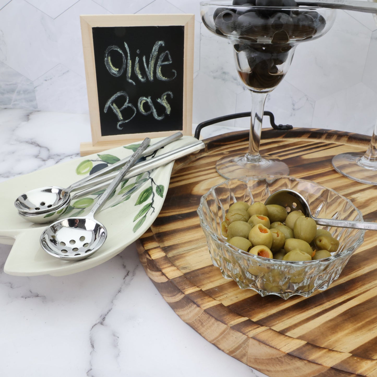 Jason Forged Olive Spoons — Set of Four
