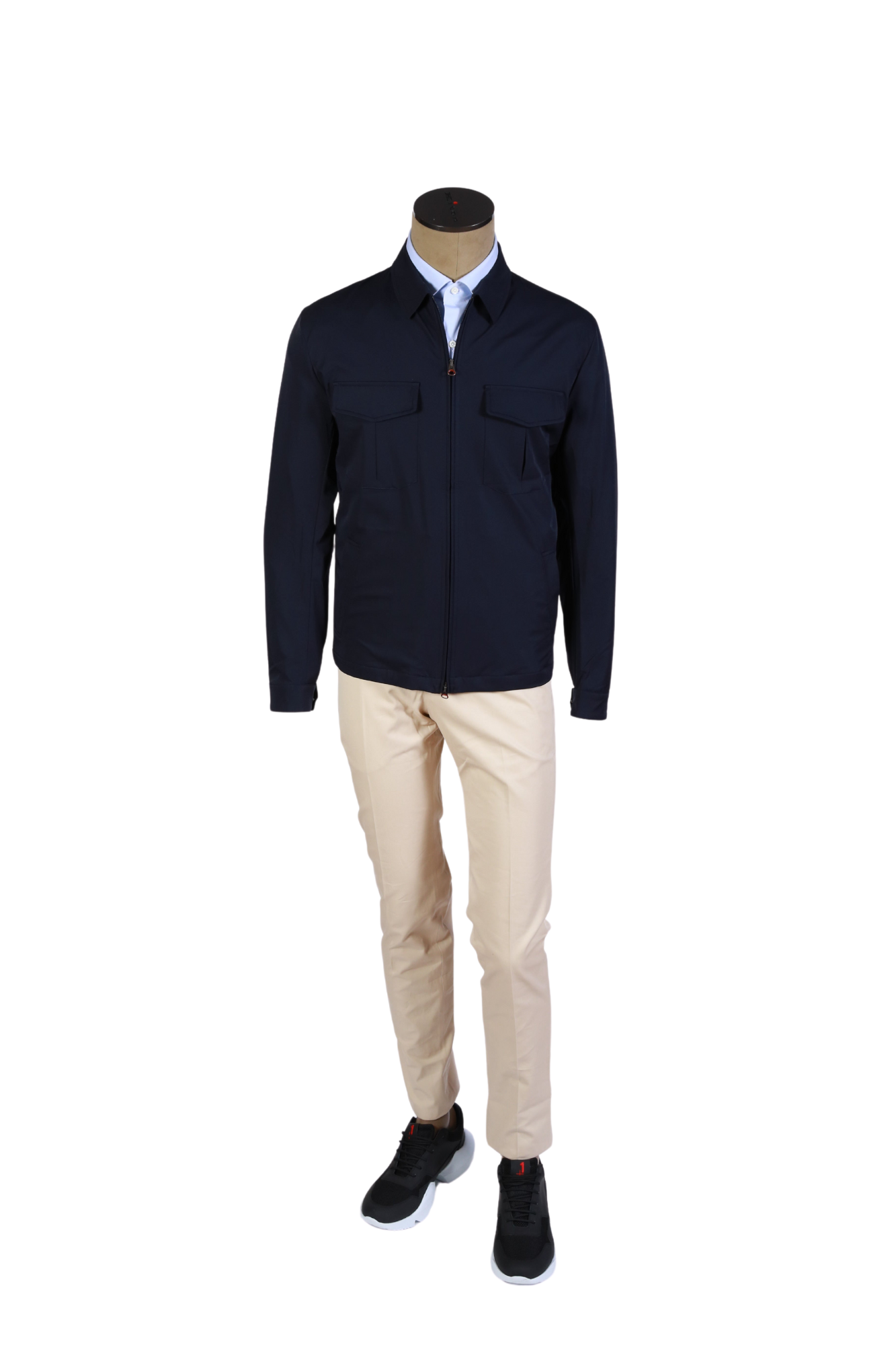 Kired by Kiton Nylon Zip-Up Jacket