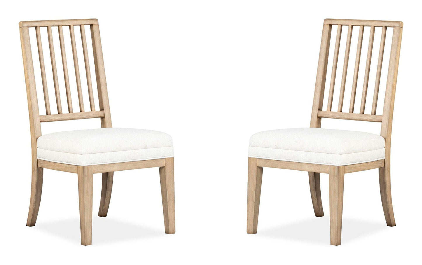 Coventry - Upholstered Side Chair With Solid Wood Back (Set of 2) - Honey Maple