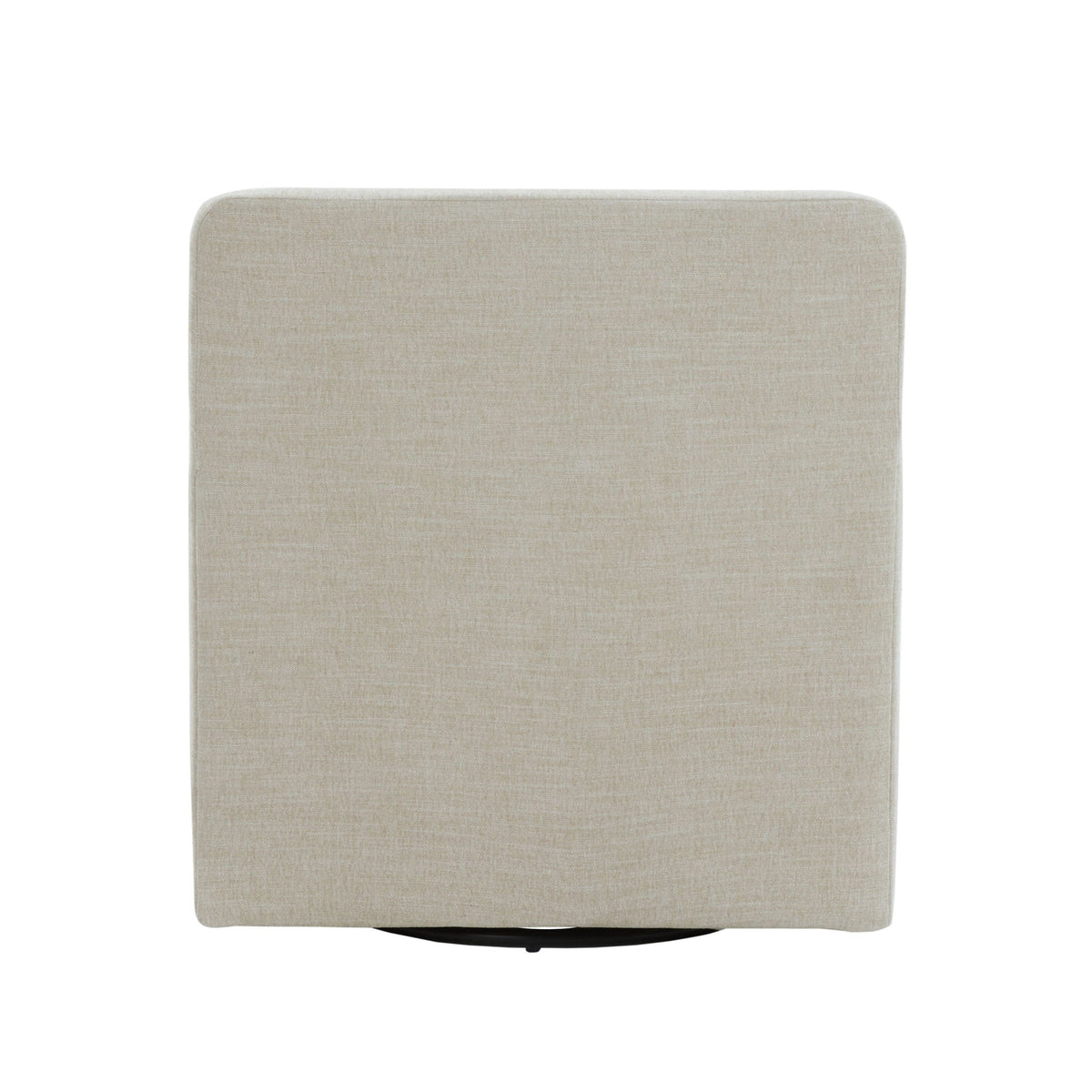 The Tolland Tailored Swivel Chair — Beige