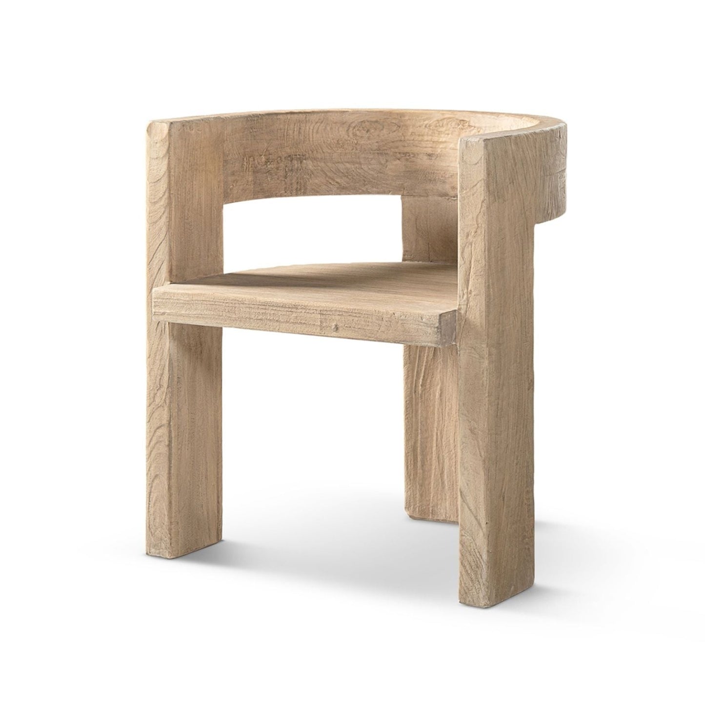 The Ashbourne Reclaimed Elm Accent Dining Chair