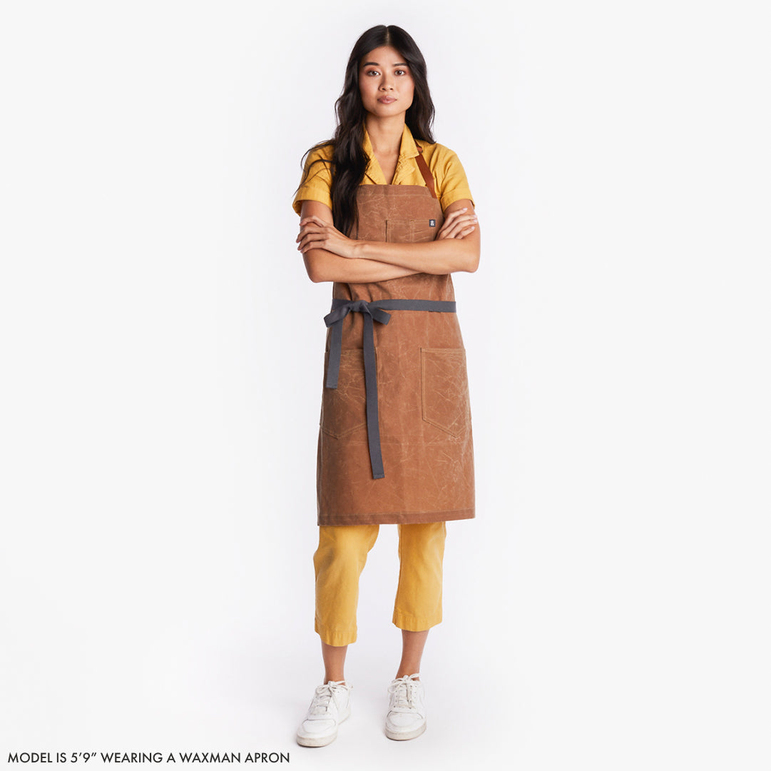 The Waxman Apron - Montana Waxed Canvas