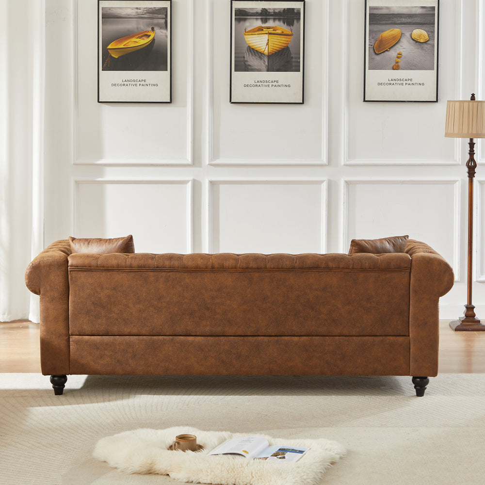 Hawthorne Chesterfield Sofa | Performance Upholstered Sofa | Coastal Library Collection | Bay & Bridle
