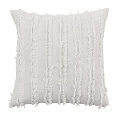 The Marais Fringed Stripe Pillow