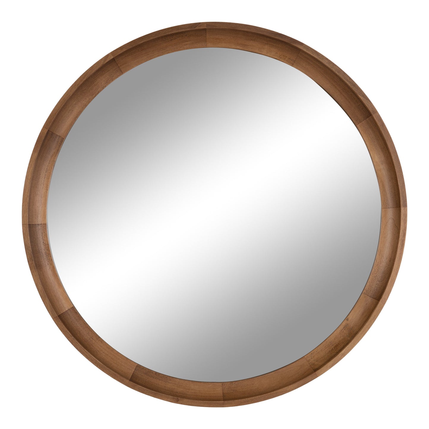 Hatherleigh Round Wood Wall Mirror