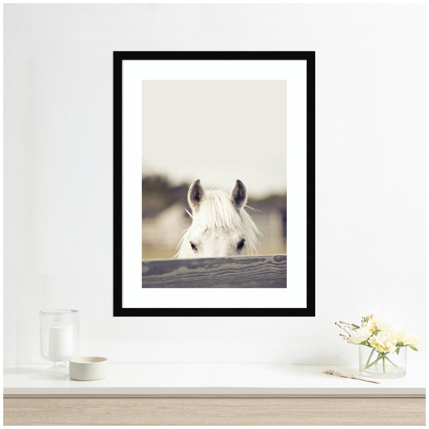 Equine Crop by Robert Cadloff Framed Wall Art Print