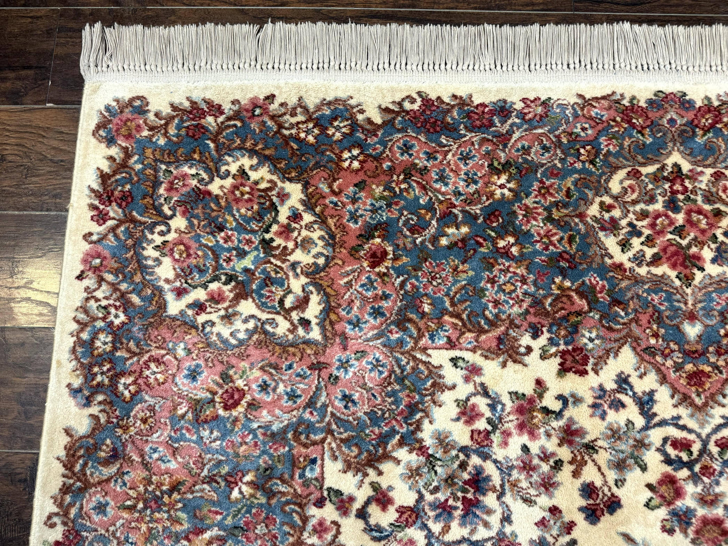 Karastan Rug 8.8 x 12 Ivory Kirman #788, Original 700 Series, Wool Karastan Carpet, Karastan Area Rug, Vintage Karastan, Living Room Rug
