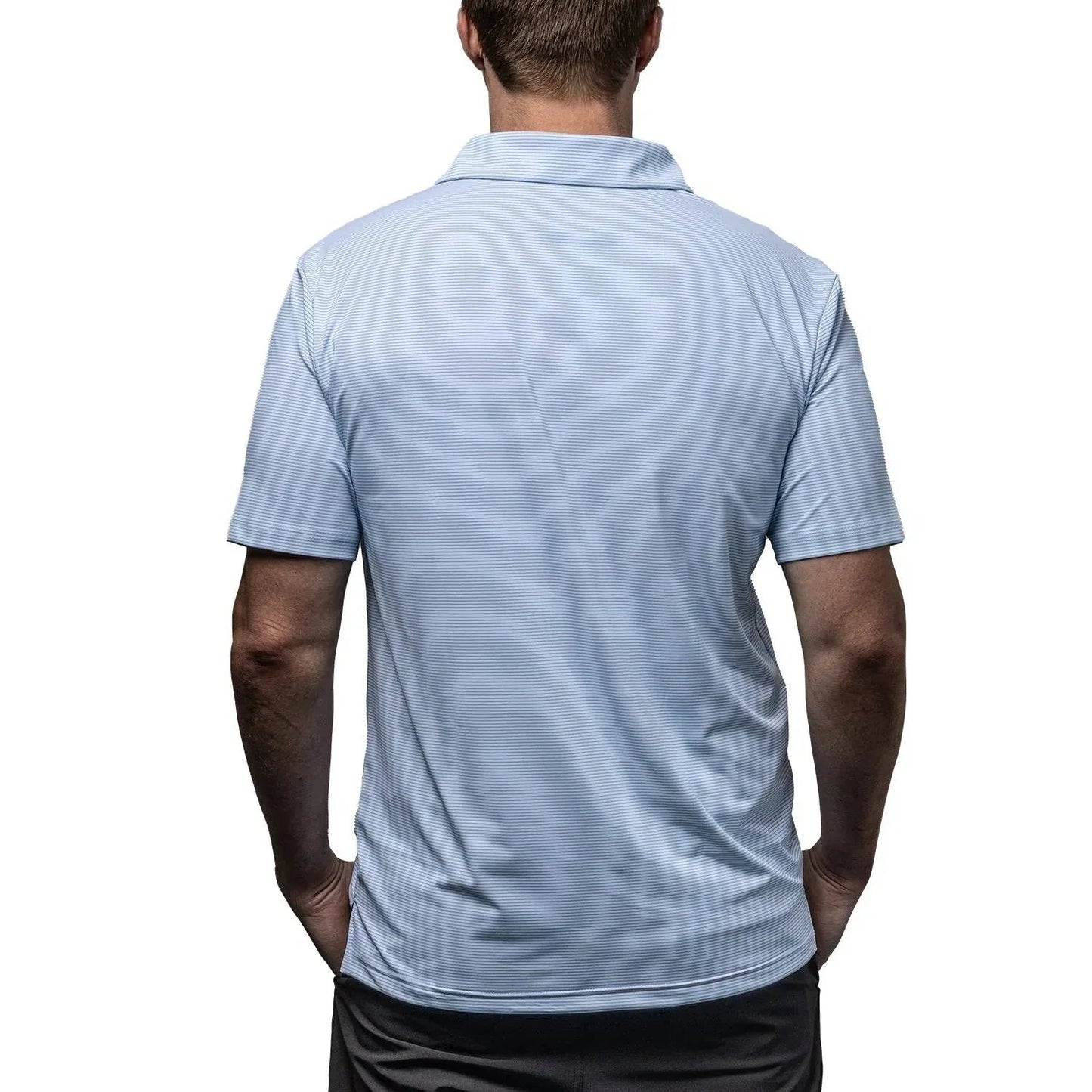 Scales Weekender Striped Polo