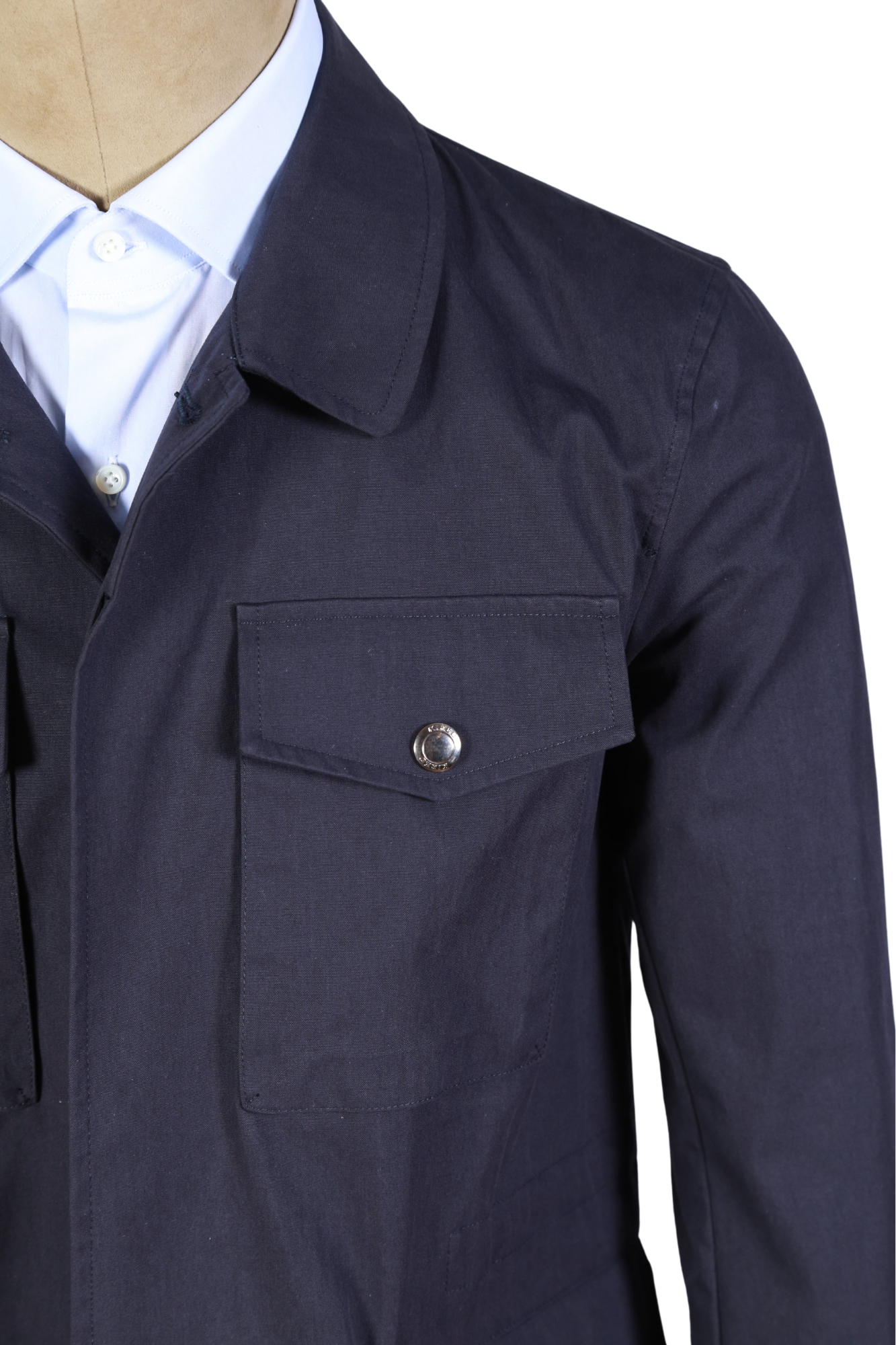 Kired by Kiton Cotton Zip-Up Jacket