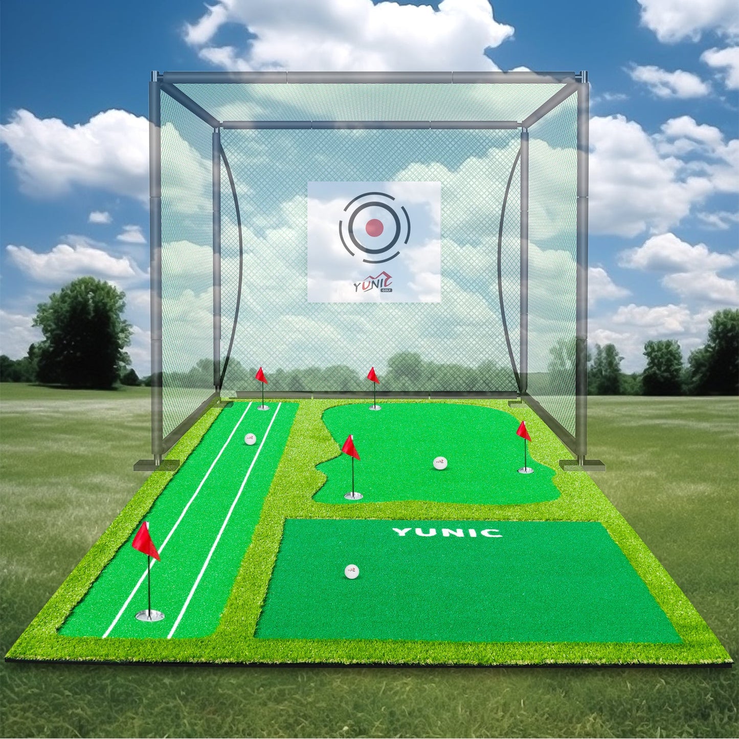 Golf Putting Green (16ft, Style A)