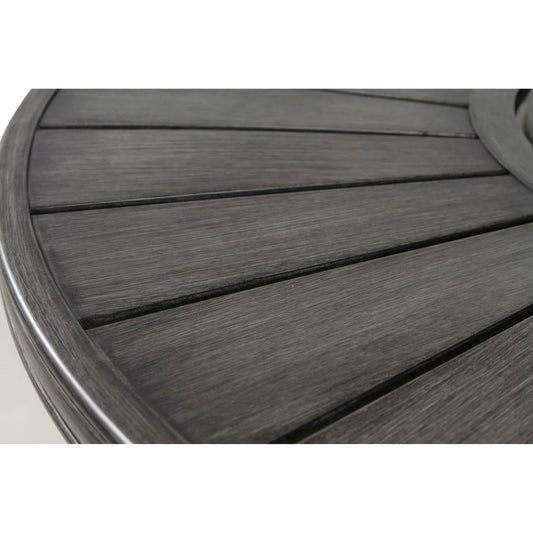 Coastal Resort - Propane Outdoor Fire Pit Table - Brown