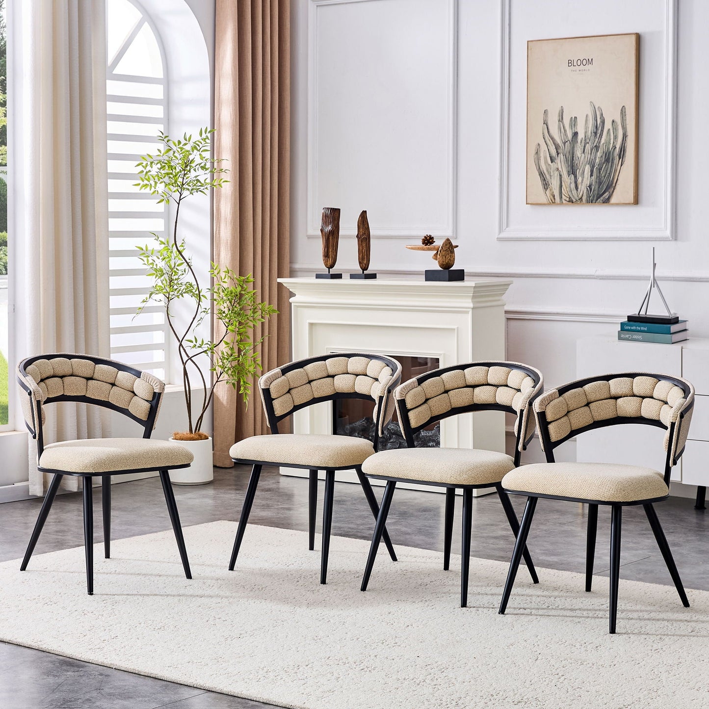 Dining Chairs For Dining Room & Kitchen (Set of 2)