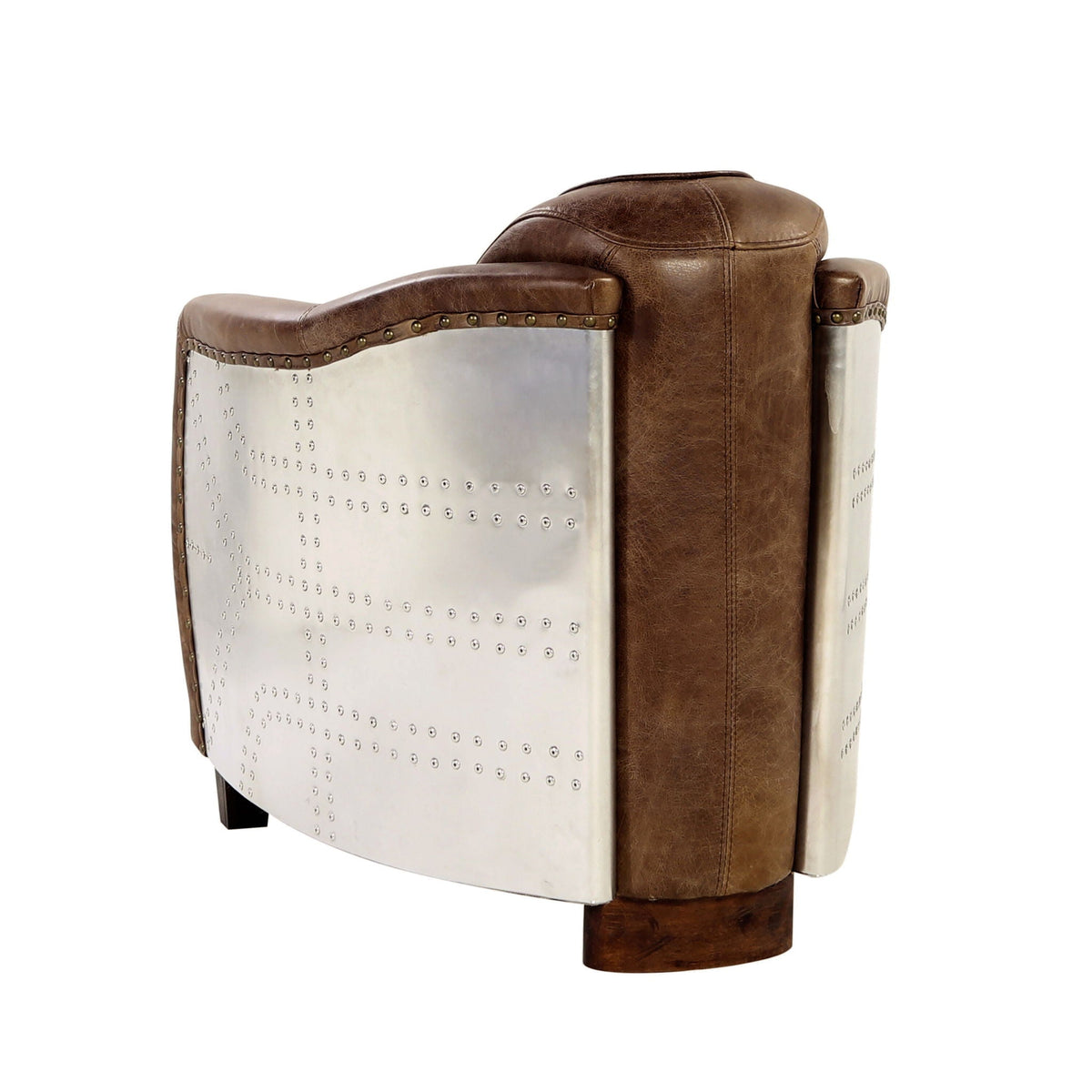 Brancaster Aviator Leather Club Chair – Heritage Brown