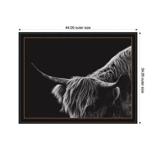 Scottish Highland No. 6 by Crystal Lynn Collins Framed Wall Art Print