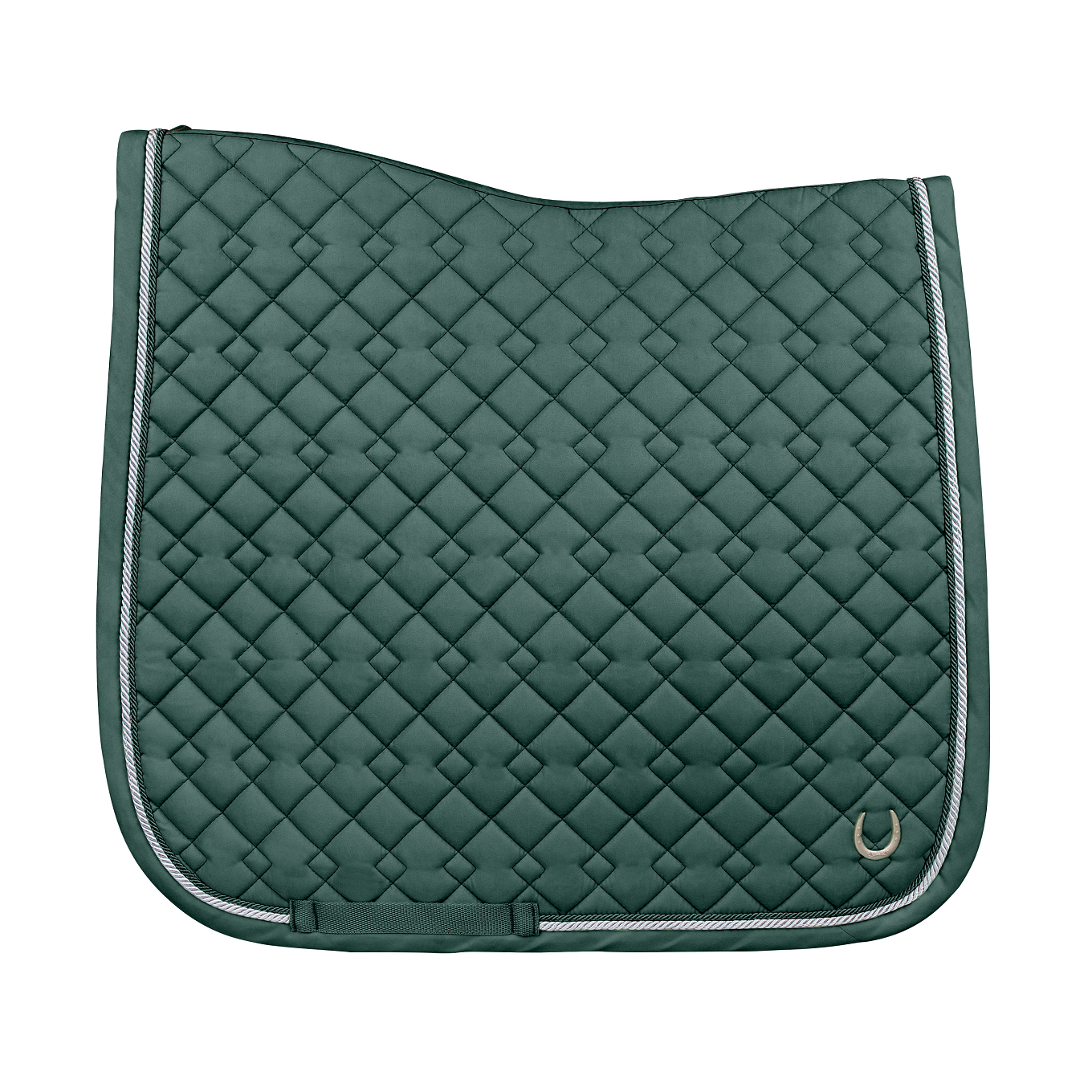 The Color Collection by Ovation® Lucky Qik-Dry Dressage Saddle Pad - Hunter