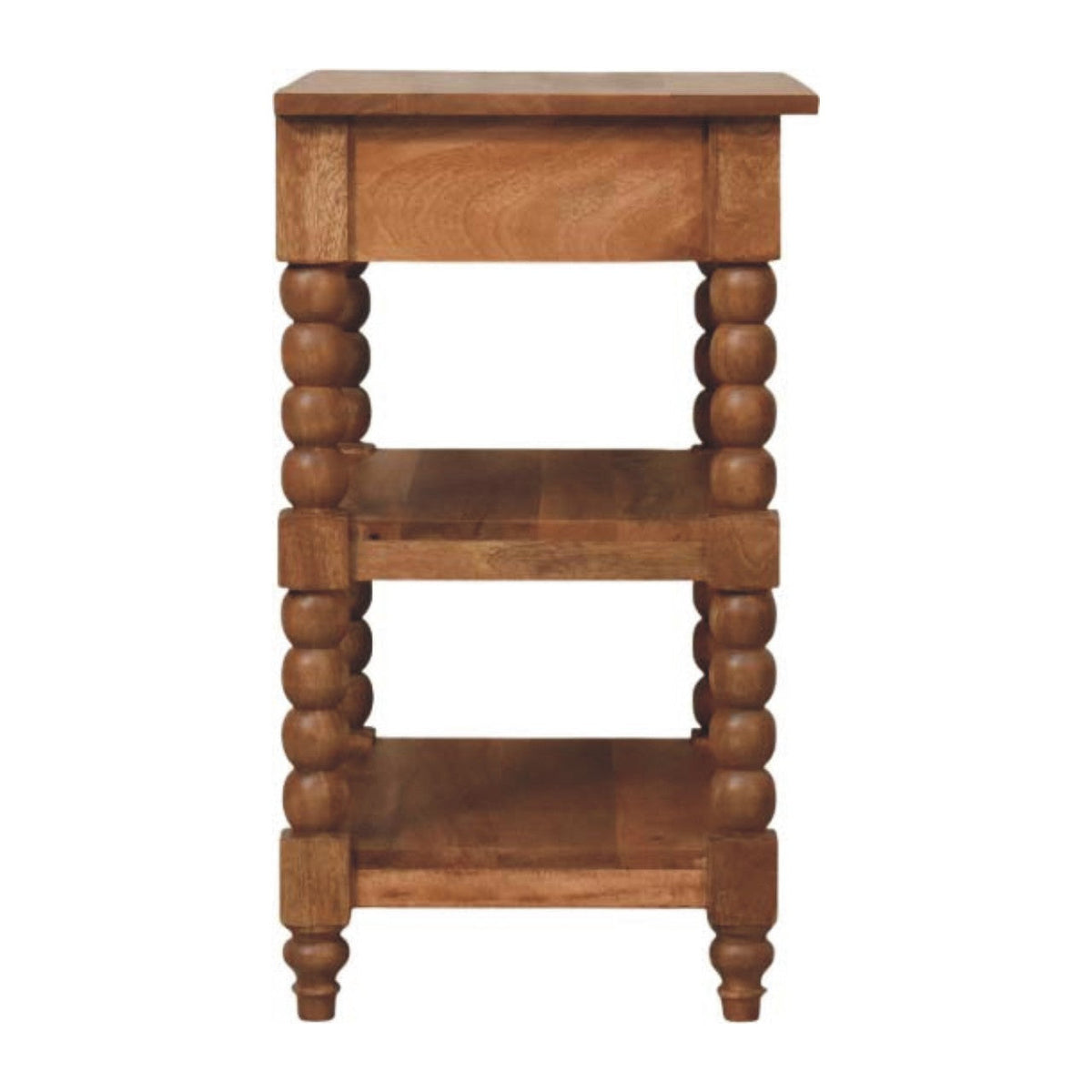 Heritage Barley Twist Solid Wood Side Table