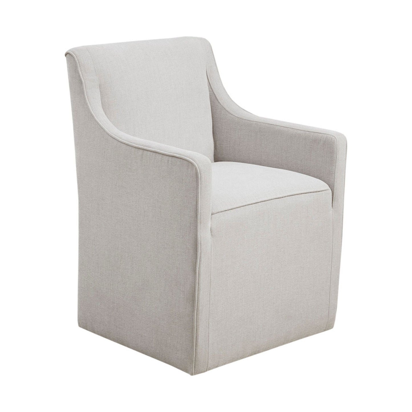 Ashford Skirted Upholstered Dining Armchair