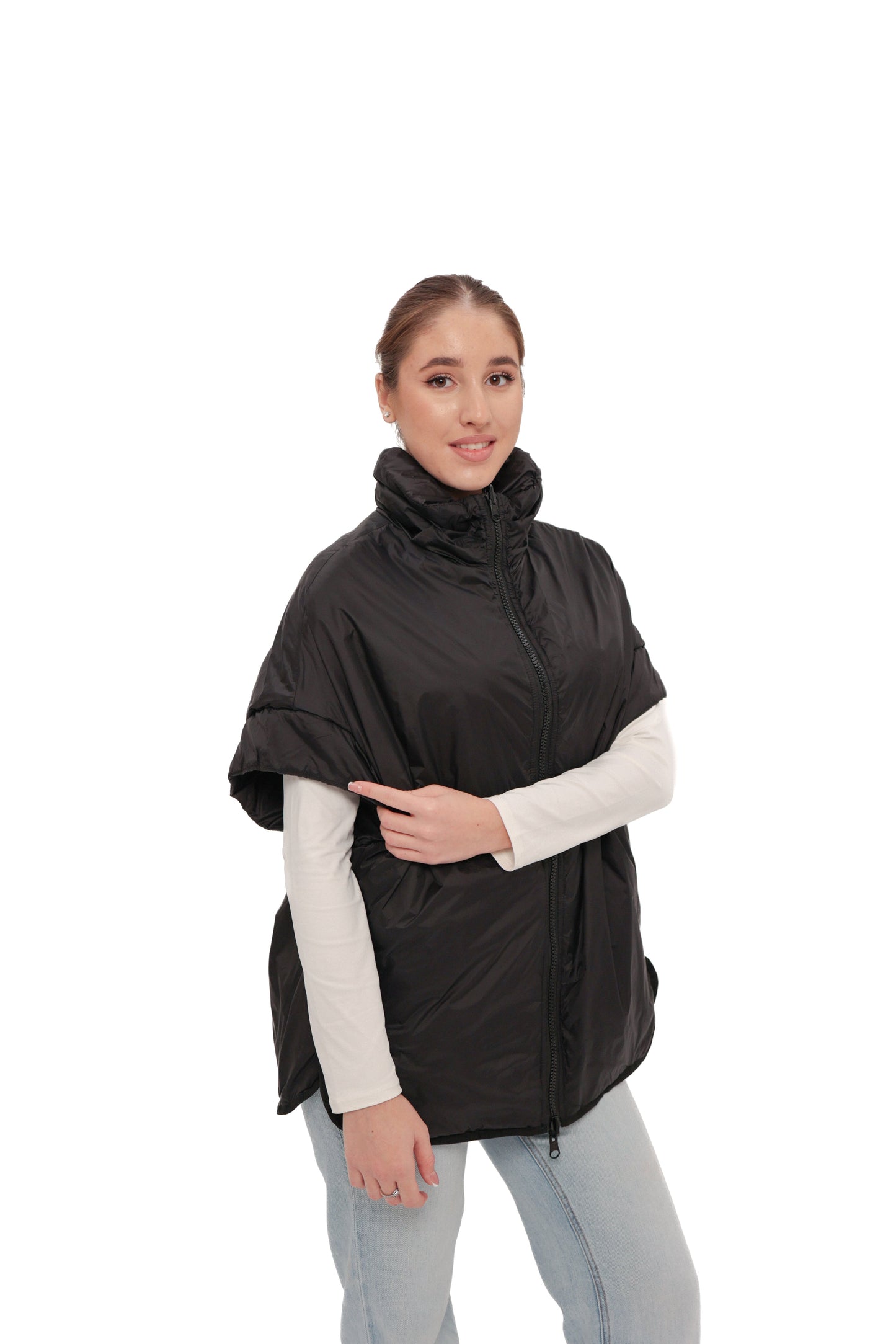 ⇆ Reversible 2 in 1 Loft Vest in Black