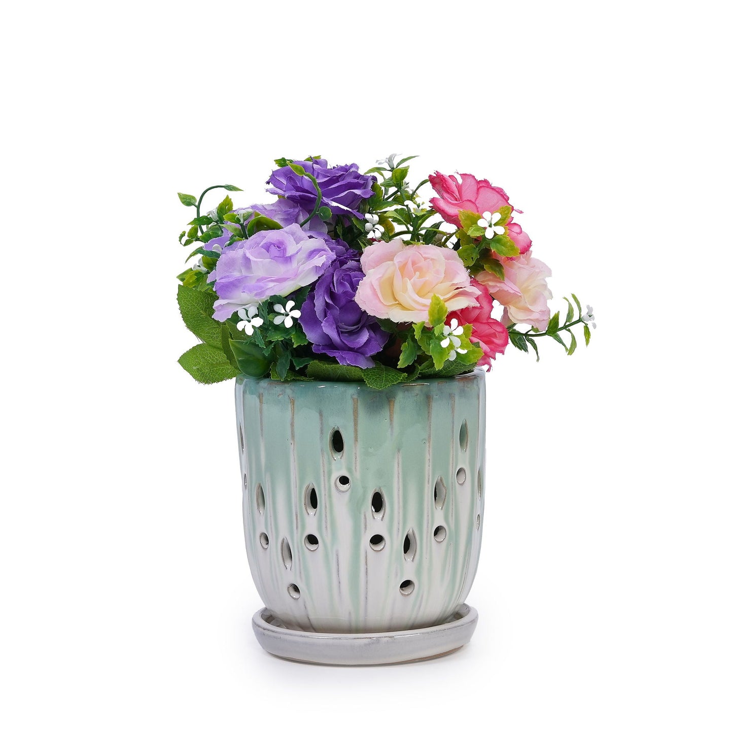 Flowerpot With Drainage Hole (Set of 2)