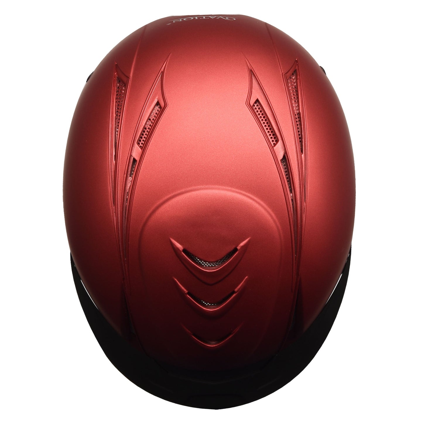Metallic Deluxe Schooler Helmet - Red