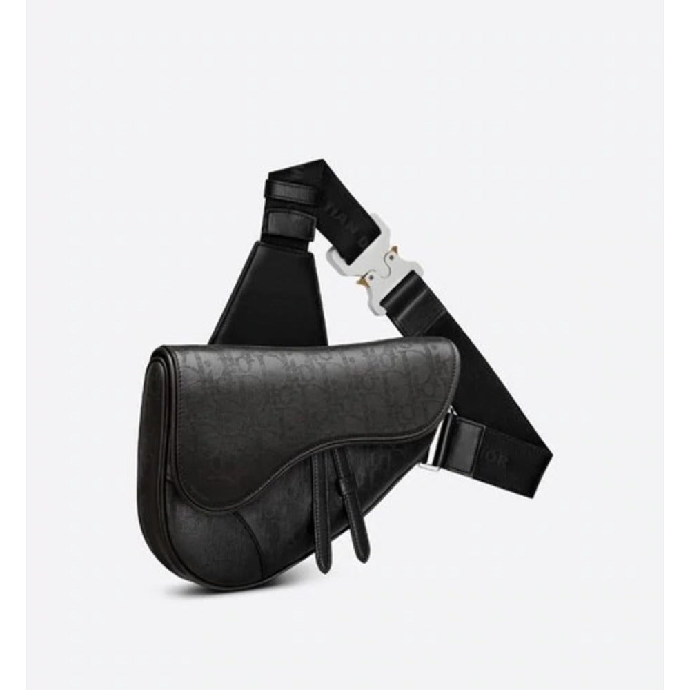Dior Signature Shoulder Bag – Black