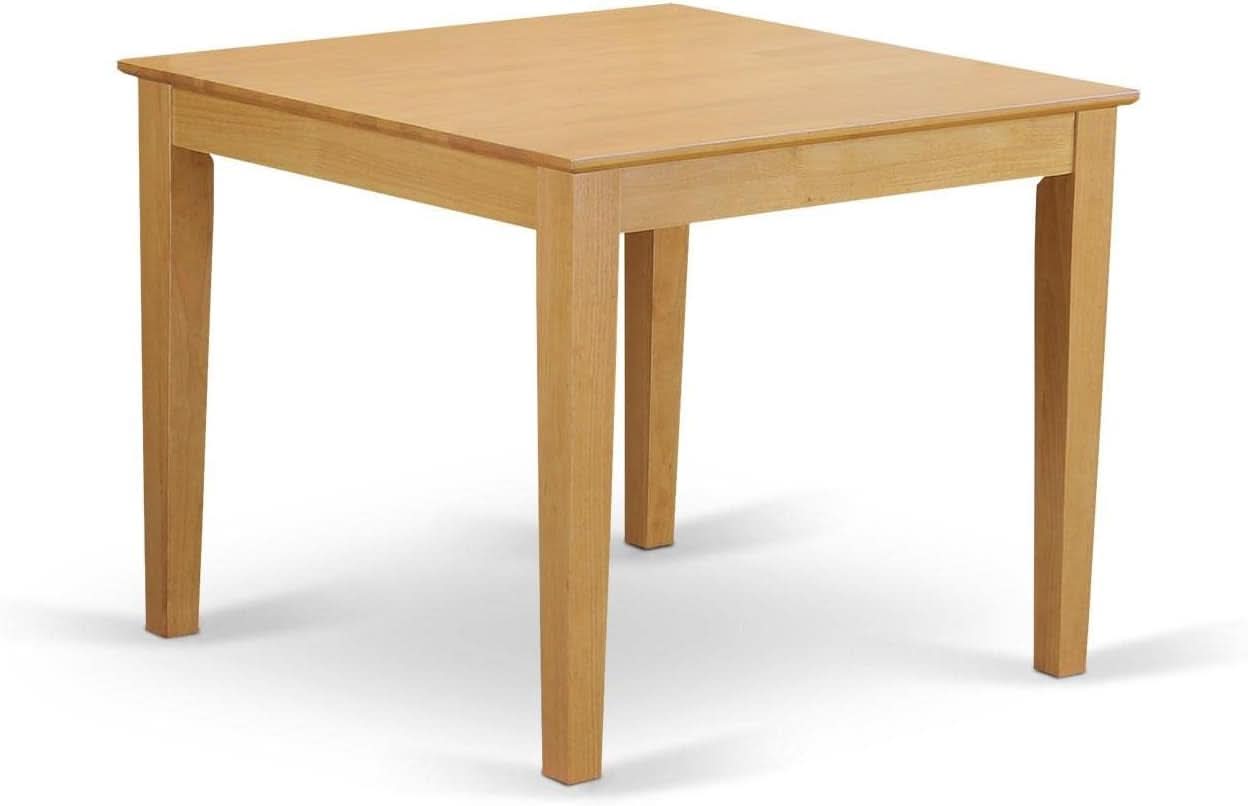 OXAN5OAKCProductLine Oak Kitchen Table Set For4 LinenChairs