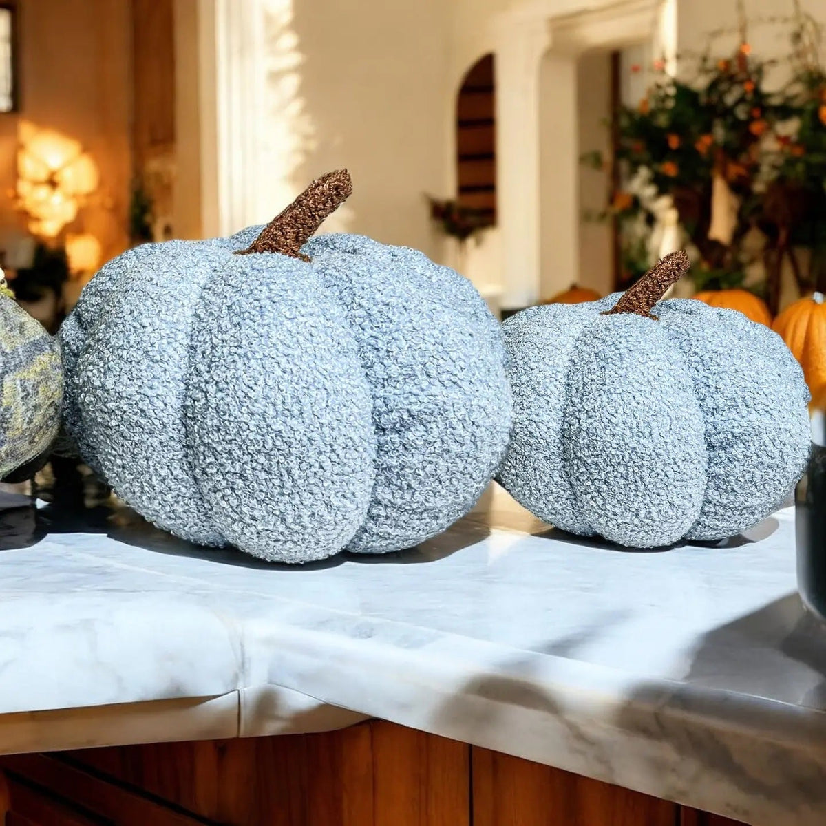 Blair Plush Velvet Pumpkin