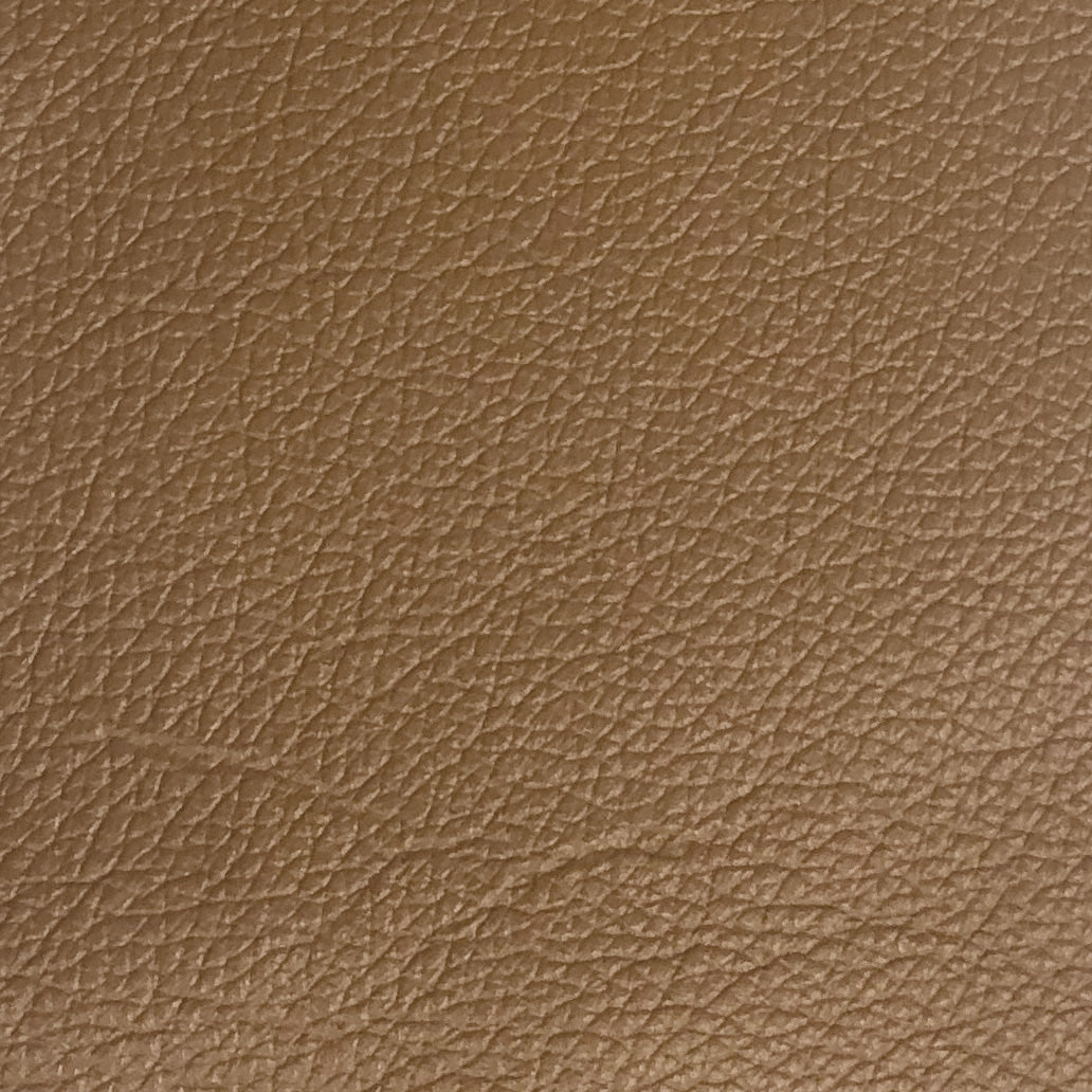 The Radwan Italian Leather Sofa — Camel