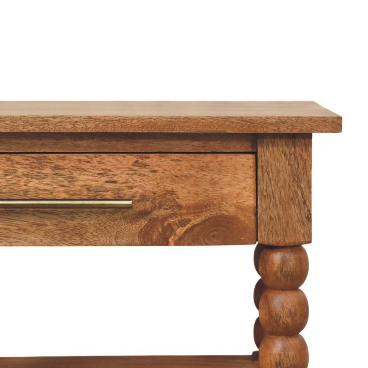 Heritage Barley Twist Solid Wood Side Table