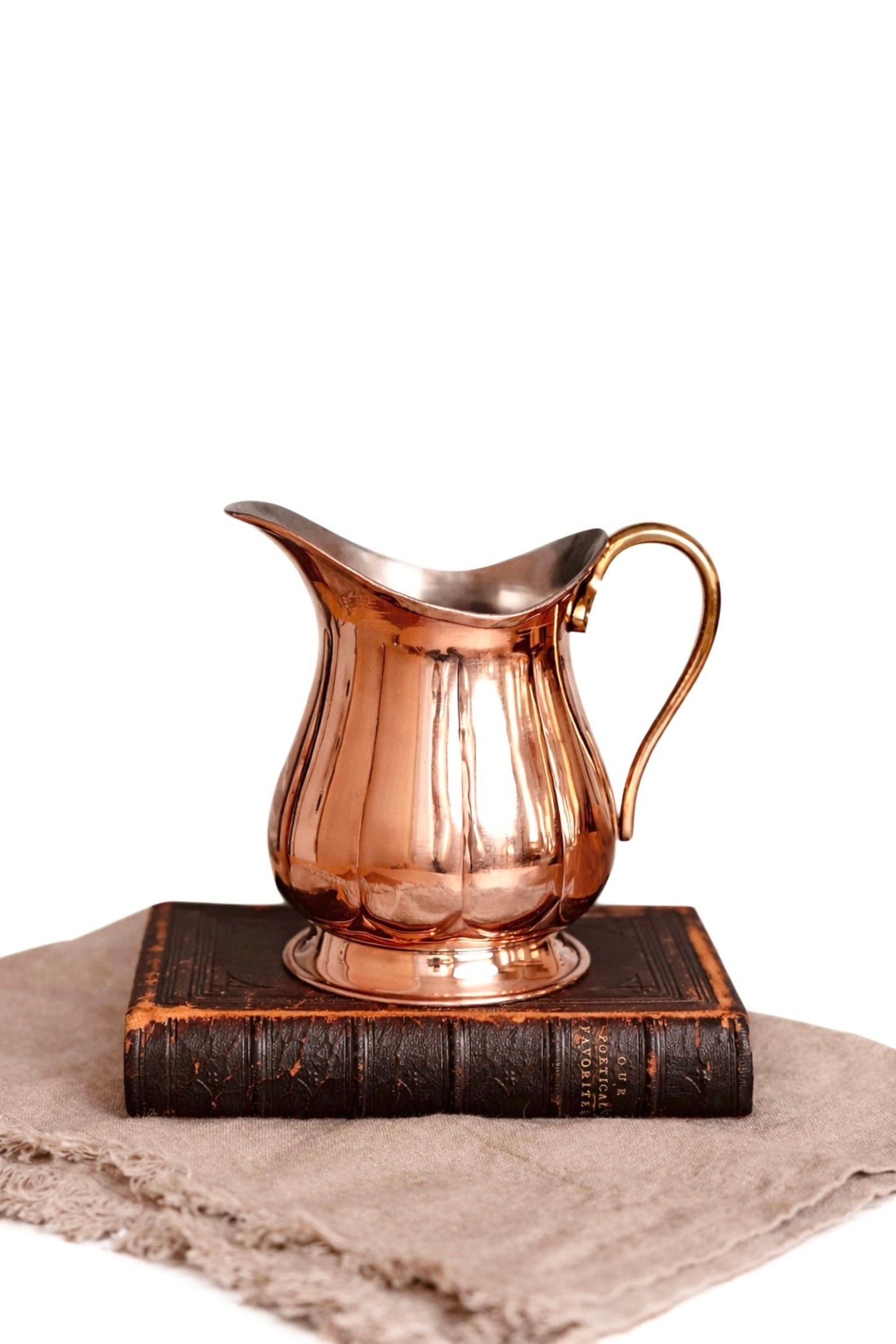 CMK Vintage Inspired Copper Small Pitcher