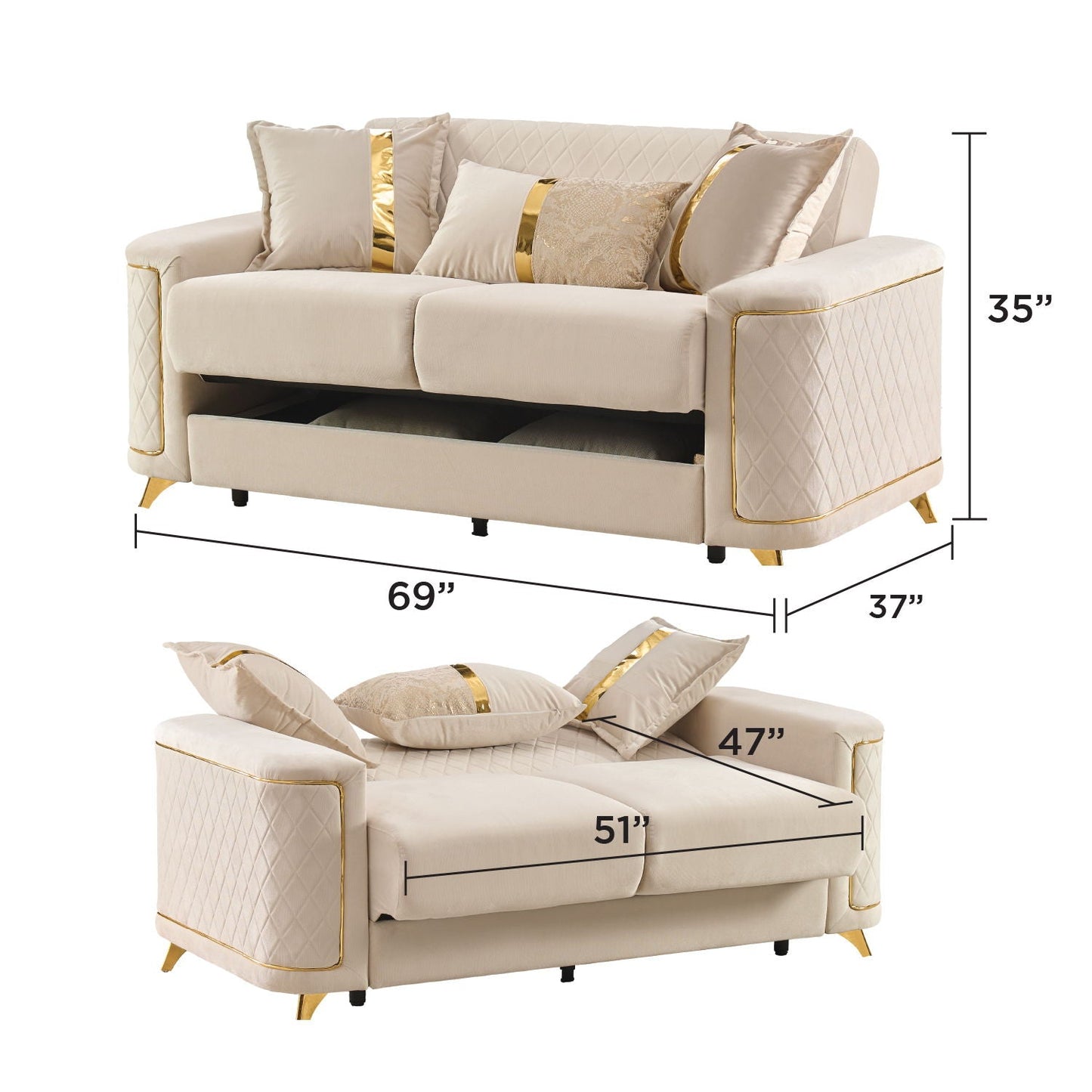 Lisa - Loveseat