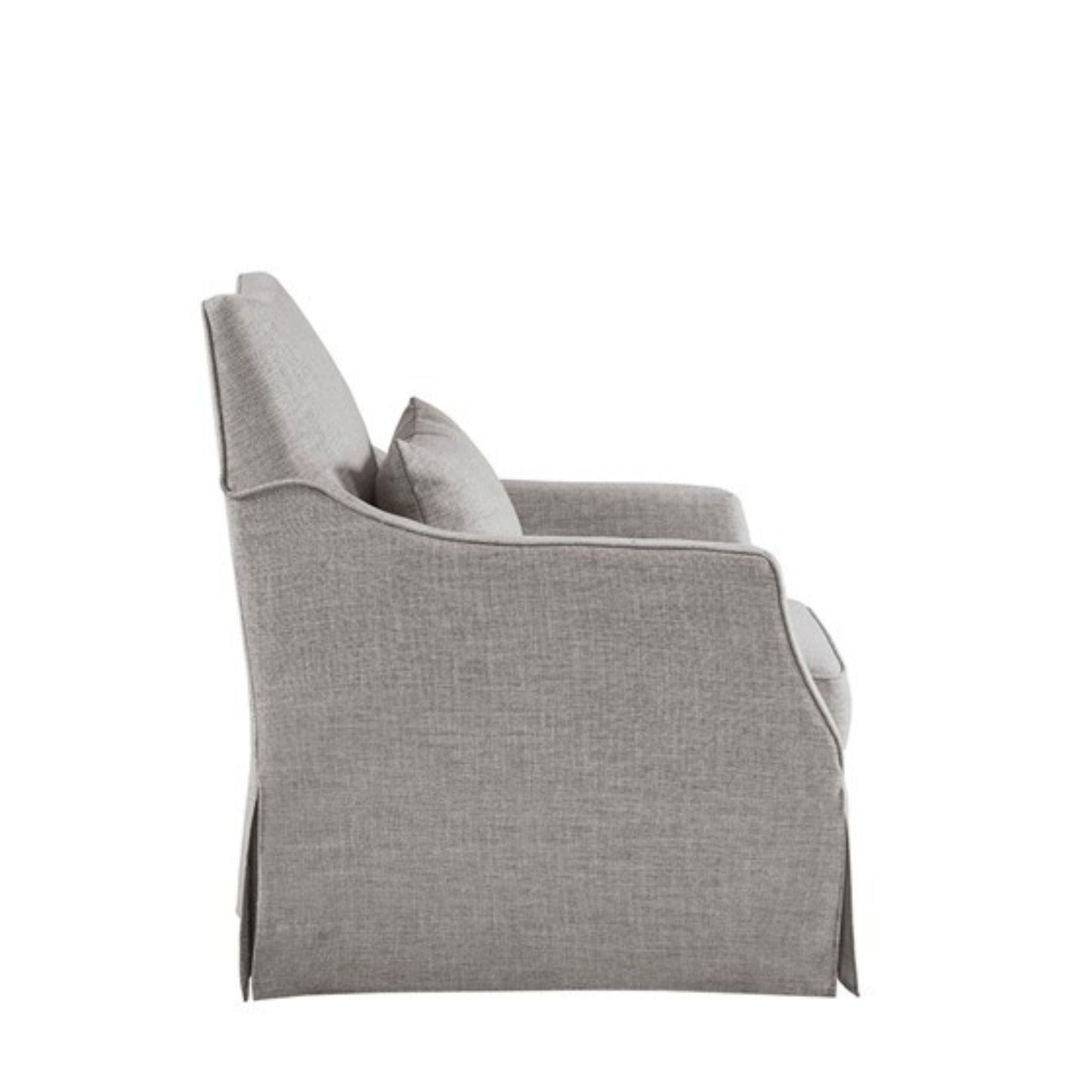 The London Skirted Swivel Chair