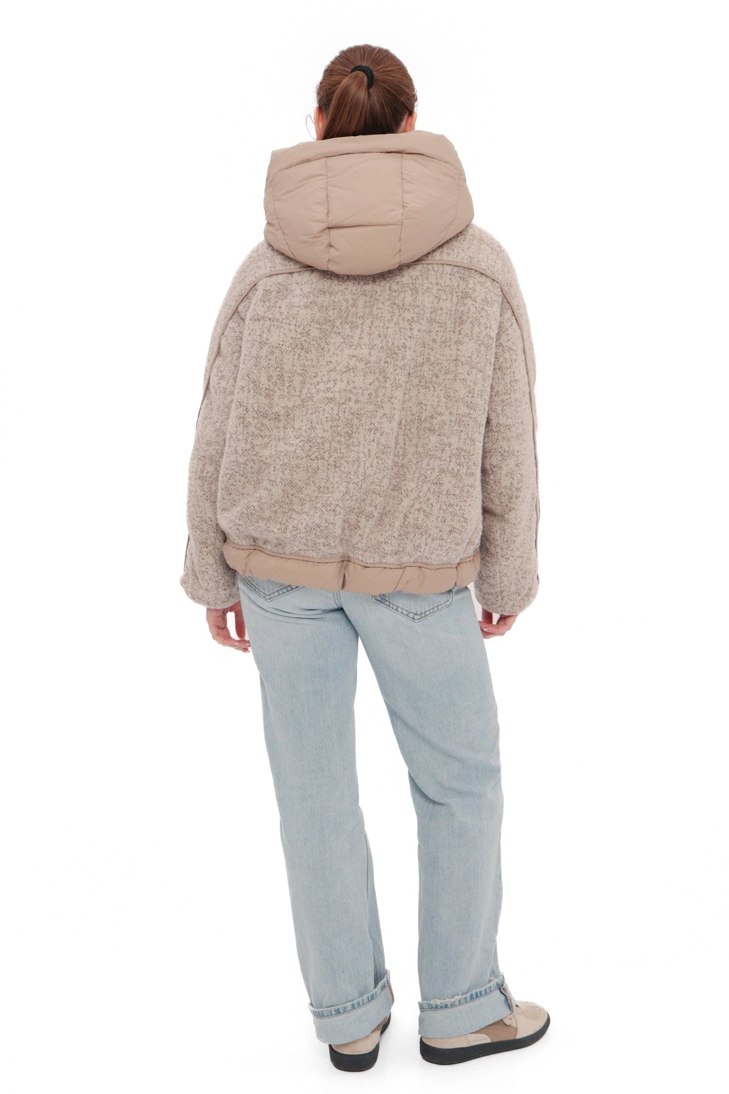 Wool Blend Bio-Down Jacket