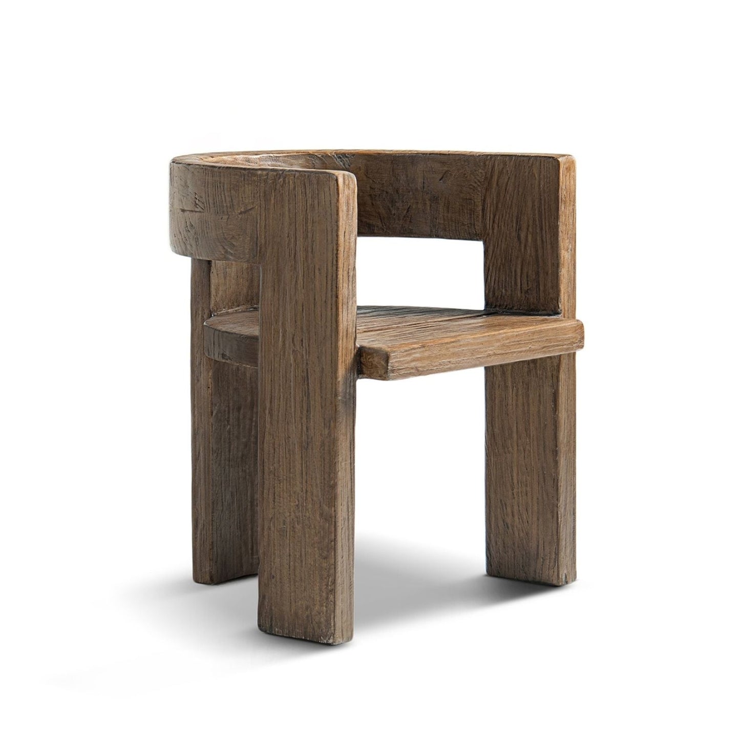 The Ashbourne Reclaimed Elm Accent Dining Chair