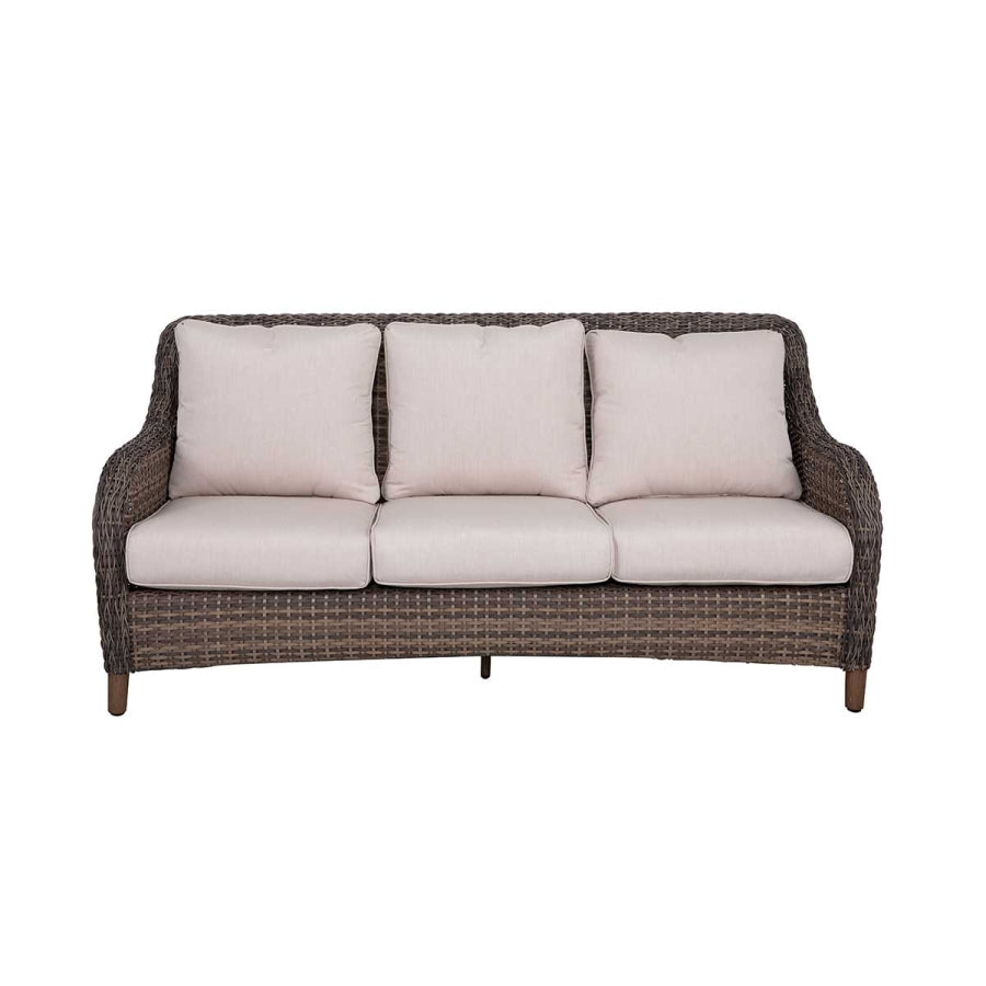 The Mitchell 4-Piece Wicker Outdoor Luxury Sofa Set with Swivel Rocking Chairs