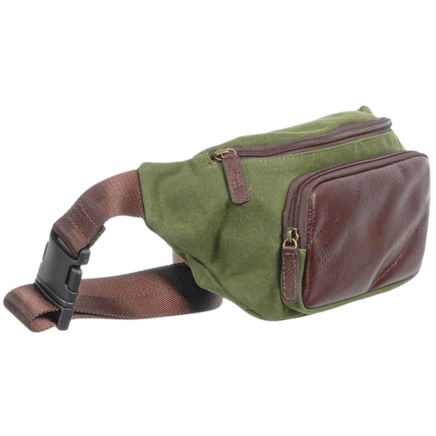 Maxwell Waxed Canvas Waist Pack/Crossbody Sling Bag