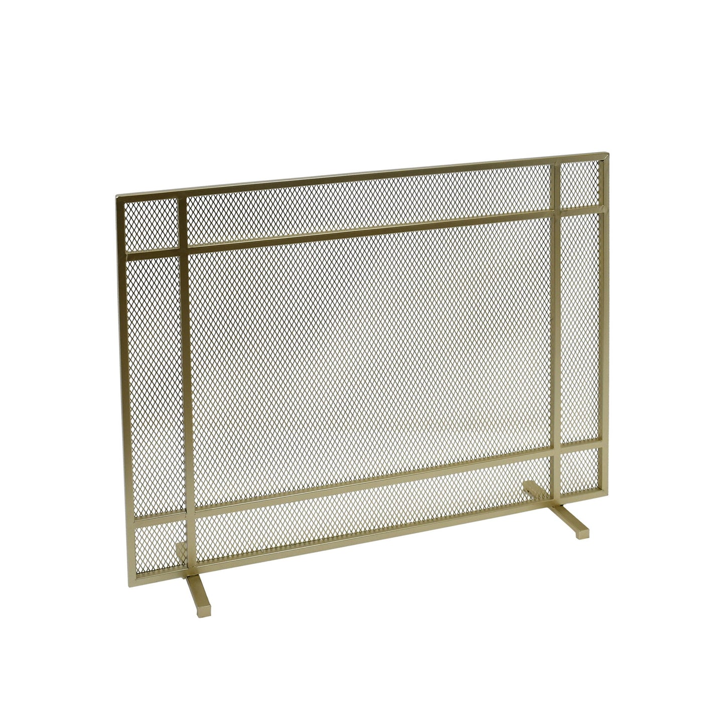 Elegant Iron Fire Screen For Fireplace Protection