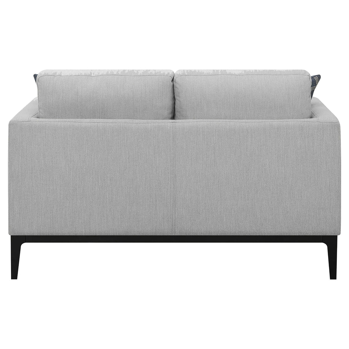 The Coastal Library Tailored Loveseat — Light Grey
