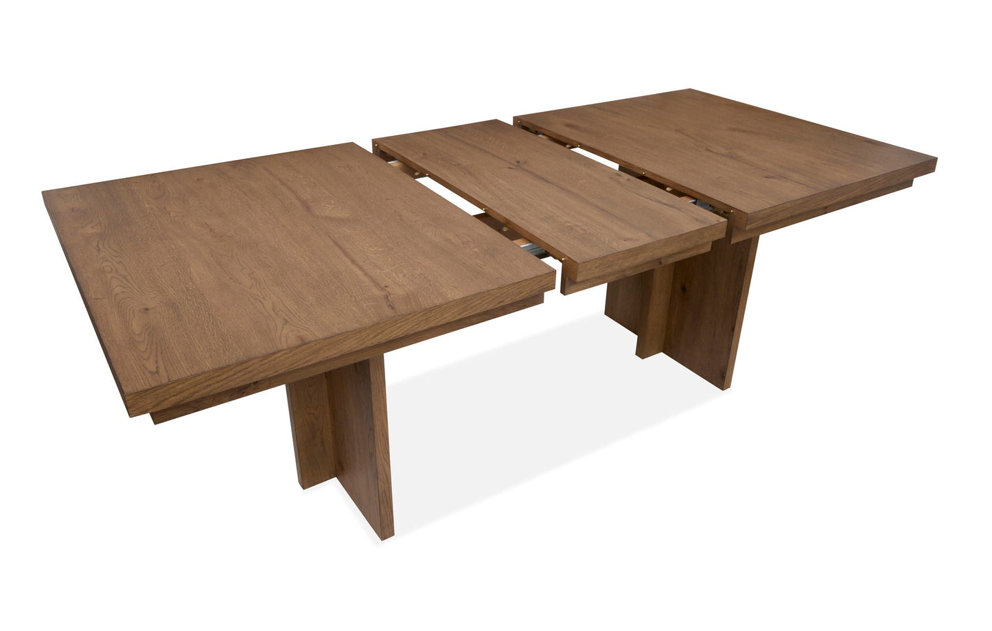 Marcel - Extendable Trestle Dining Table - Harvest Brown