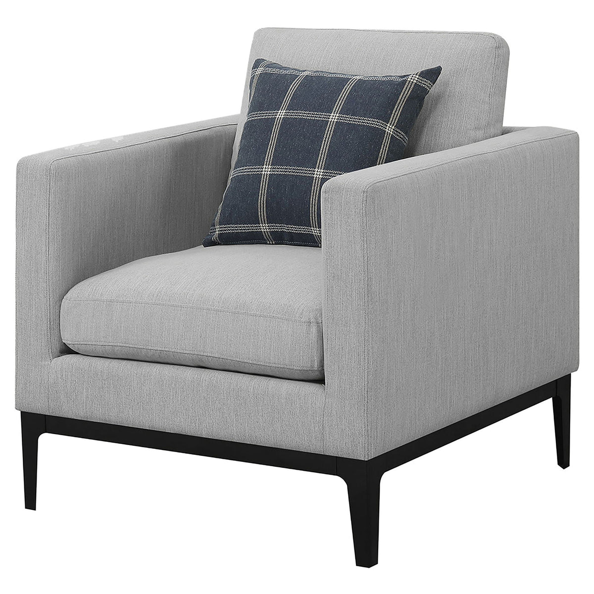 The Coastal Library Tailored Lounge Chair — Light Grey
